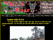 Tablet Screenshot of boar-hunter.com